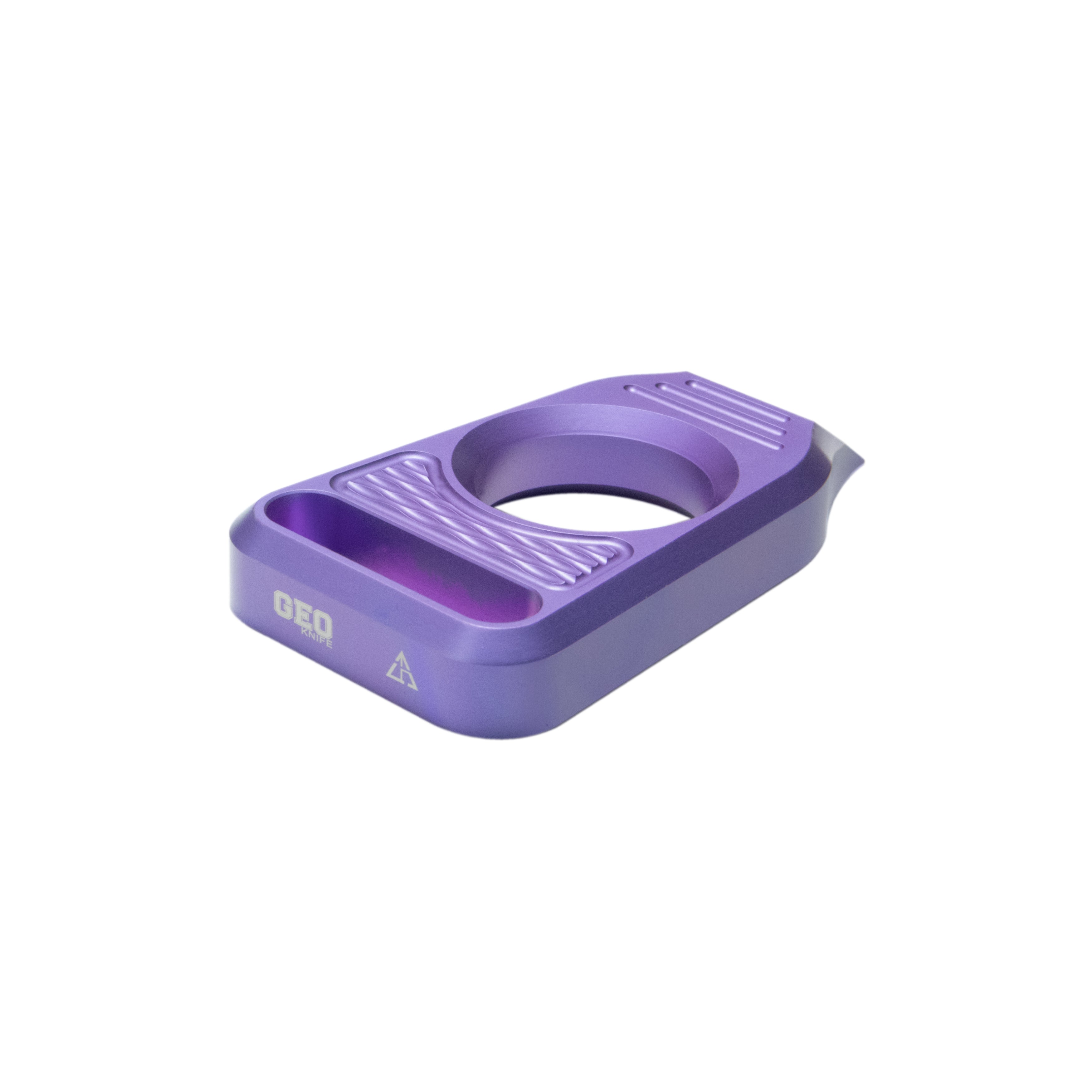 GEO Knife Vector 6AL4V Titanium Material Anodized Purple Finish Pry-bar GEO2512D