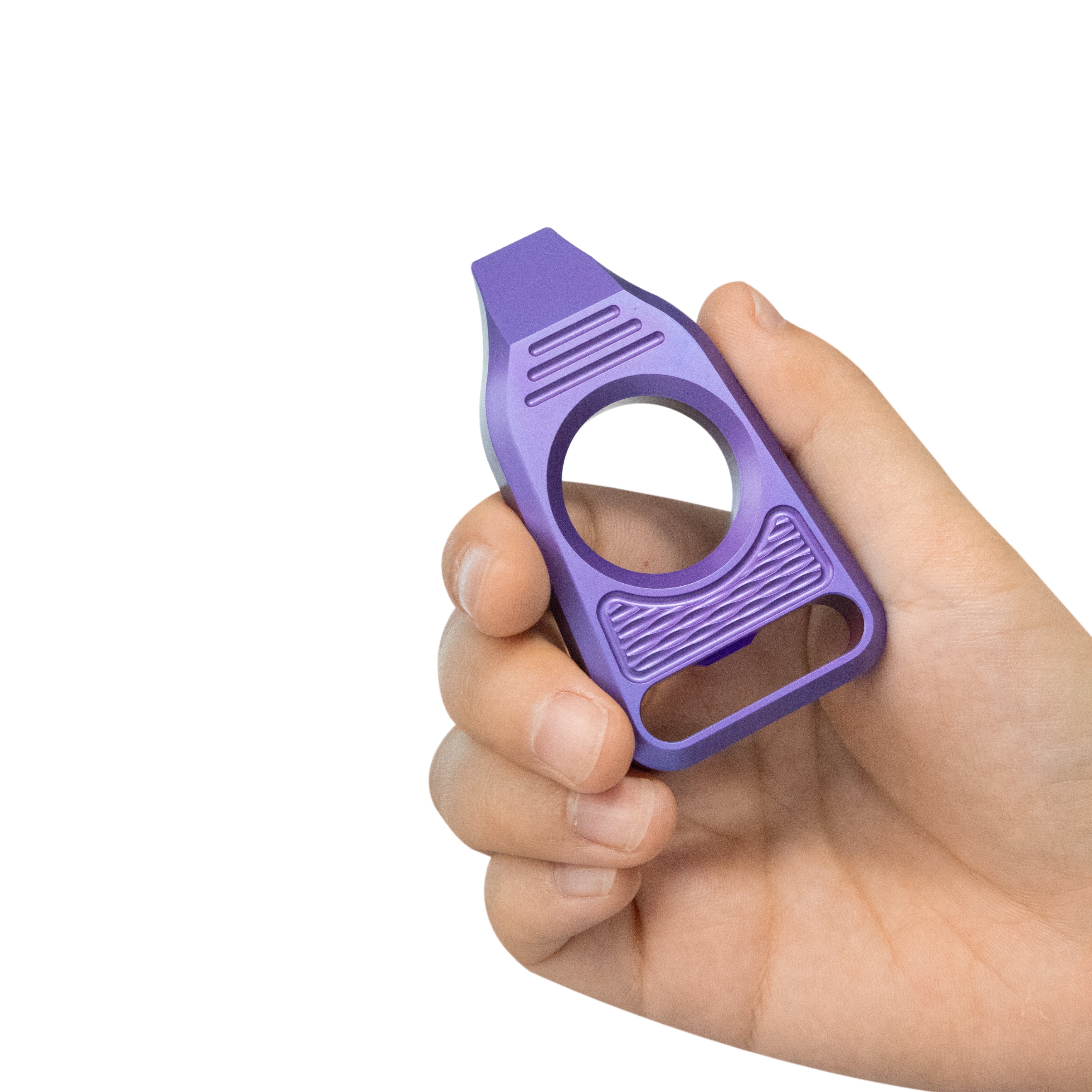 GEO Knife Vector 6AL4V Titanium Material Anodized Purple Finish Pry-bar GEO2512D