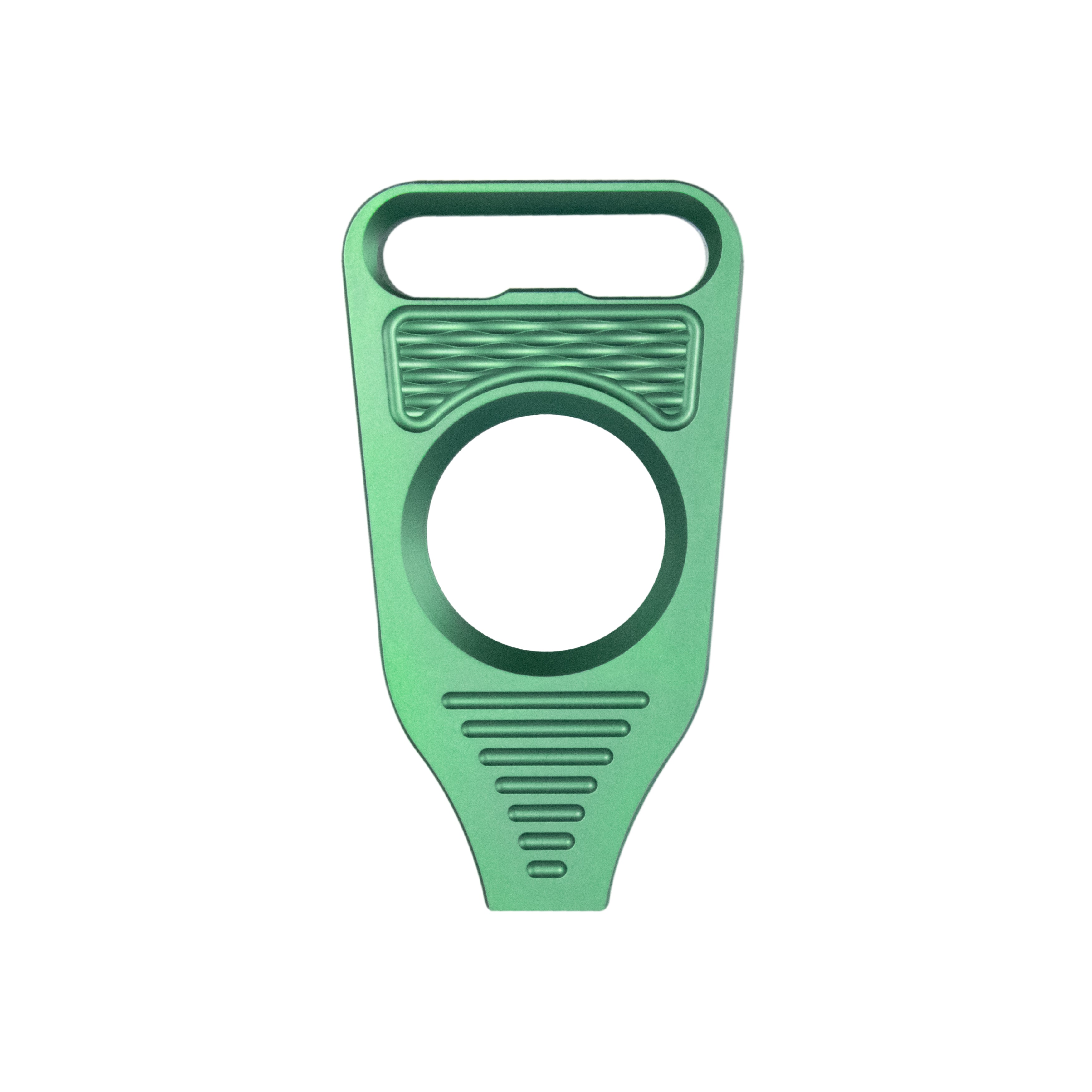 GEO Knife Vector 6AL4V Titanium Material Anodized Green Finish Pry-bar GEO2512F