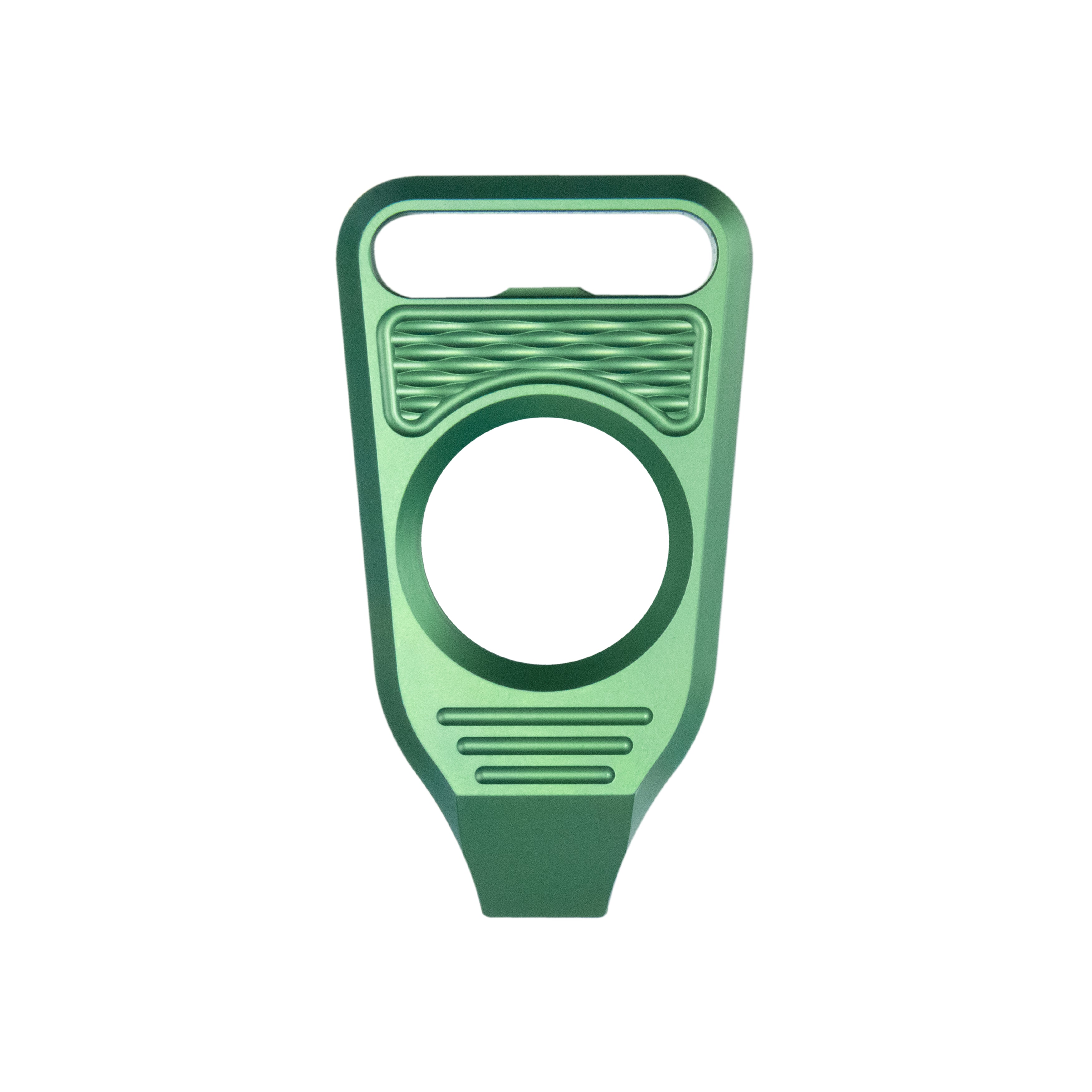 GEO Knife Vector 6AL4V Titanium Material Anodized Green Finish Pry-bar GEO2512F