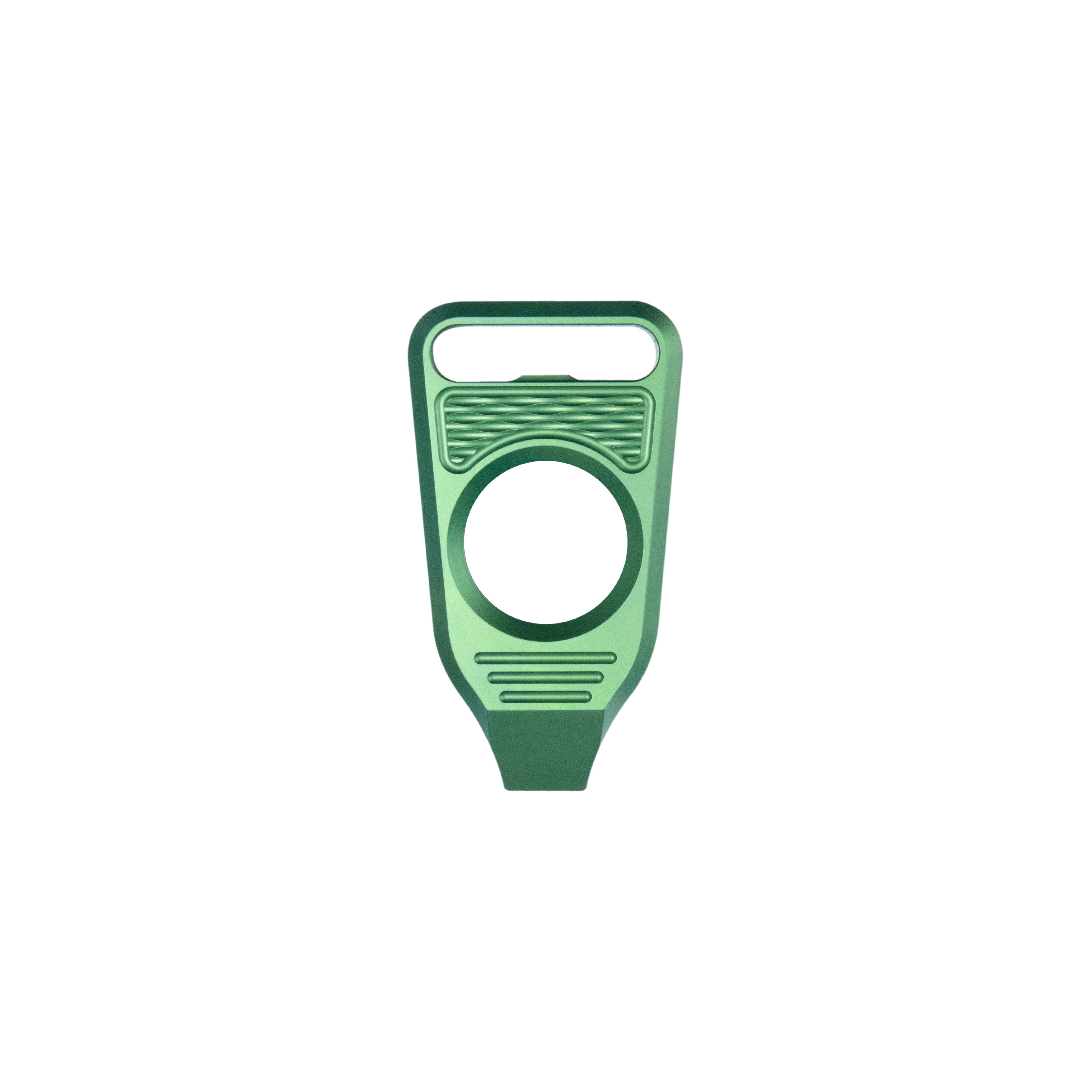 GEO Knife Vector 6AL4V Titanium Material Anodized Green Finish Pry-bar GEO2512F