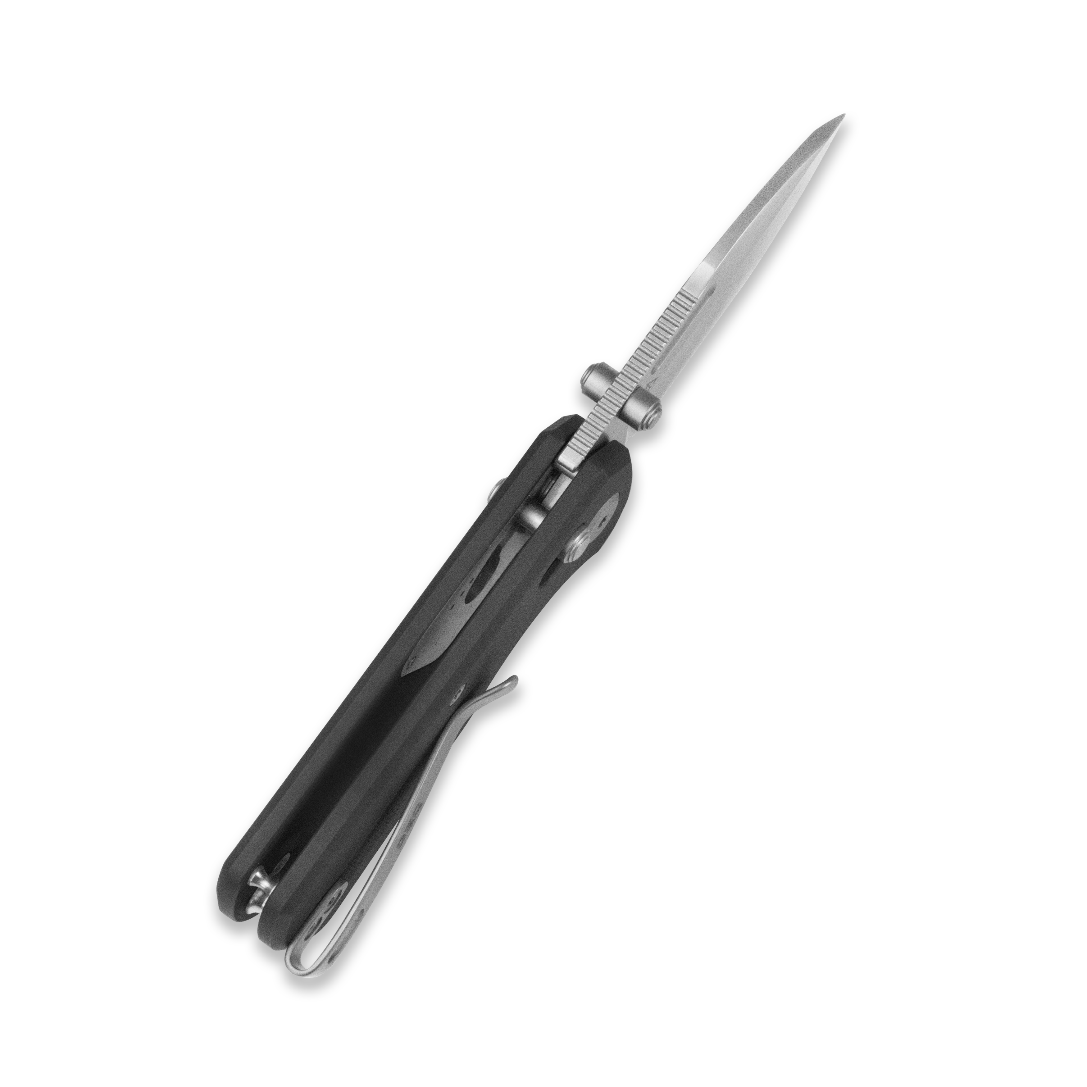 GEO Knife Belluf Crossbar lock Folding Knife Black G10 Handle 2.4" Stonewash Bohler M390 Blade GEO2508A