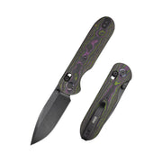 Blade City Exclusives SKU : GEO Knife Ethereal Cutter Crossbar lock Folding Knife World breaker camo Handle 3.0" Black DLC Bohler M390 Blade GEO2402S