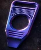 GEO Knife 6AL4V Titanium Material Anodized  Purple Finish Pry-bar GEO2512D