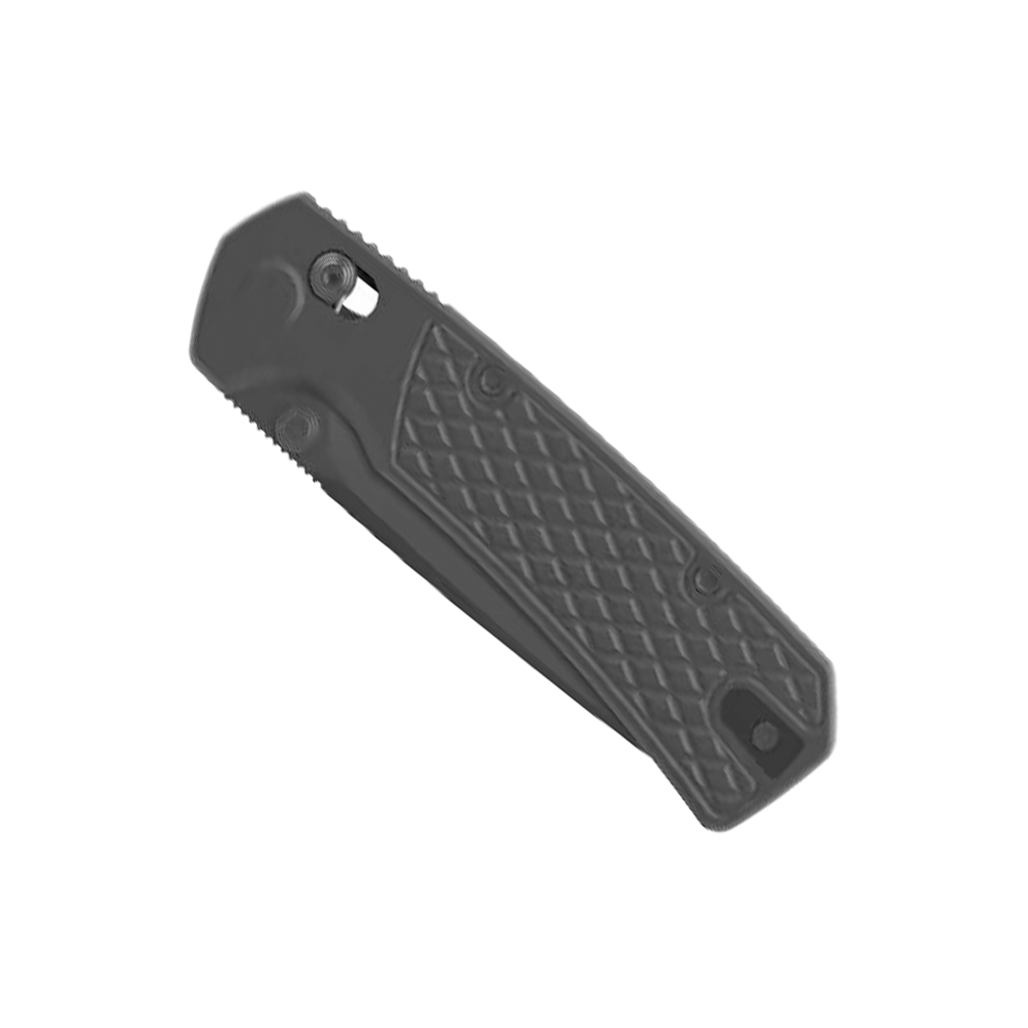(Pre-order) : Geo knife Axis lock Folding Knife Black DLC 6AL4V Titanium Handle 3.26" Black DLC Bohler M390 Blade GEO2502B